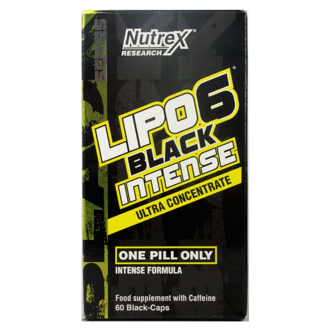 Lipo 6 Black Intense UC Complemento Alimenticio con Cafeina 60 cápsulas