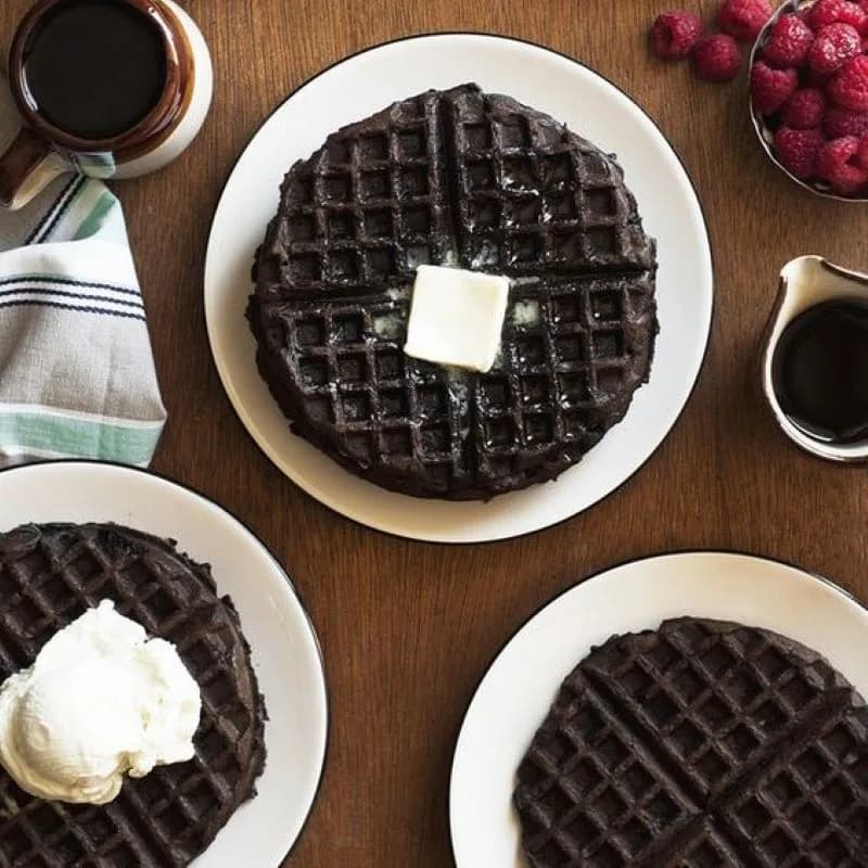 Waffle de Cacao sin Azúcar. 1 un. 170gr. Tradicional.
