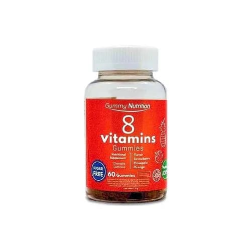 Gummy Nutrition 8 Vitaminas frasco 60 gomitas