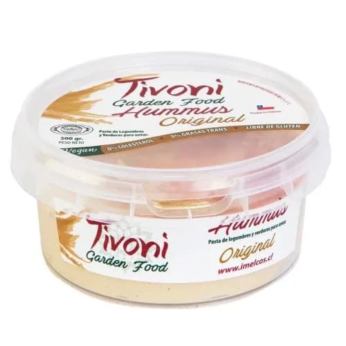 Hummus Original libre de gluten 300 Grs