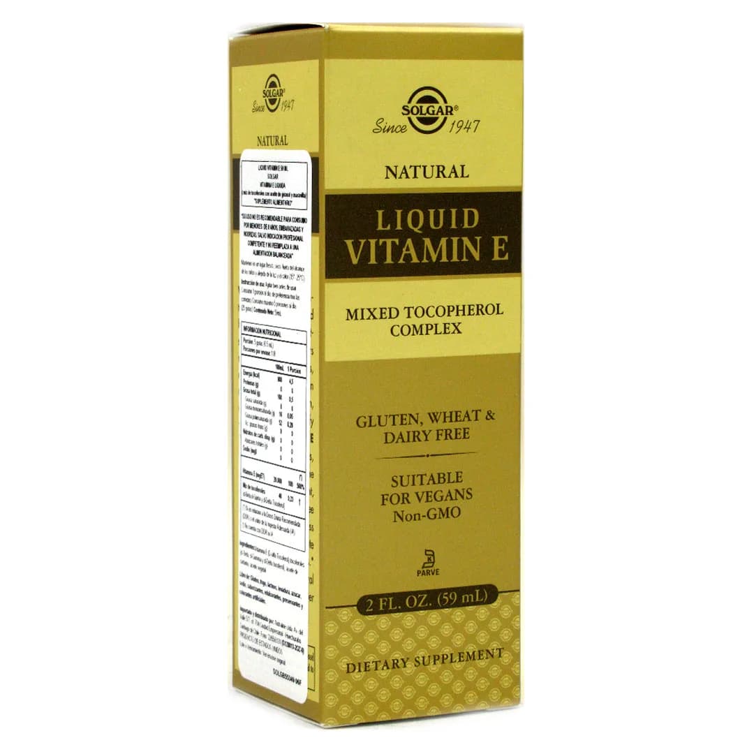Vitamina E Liquida Libre de Gluten 59 ml