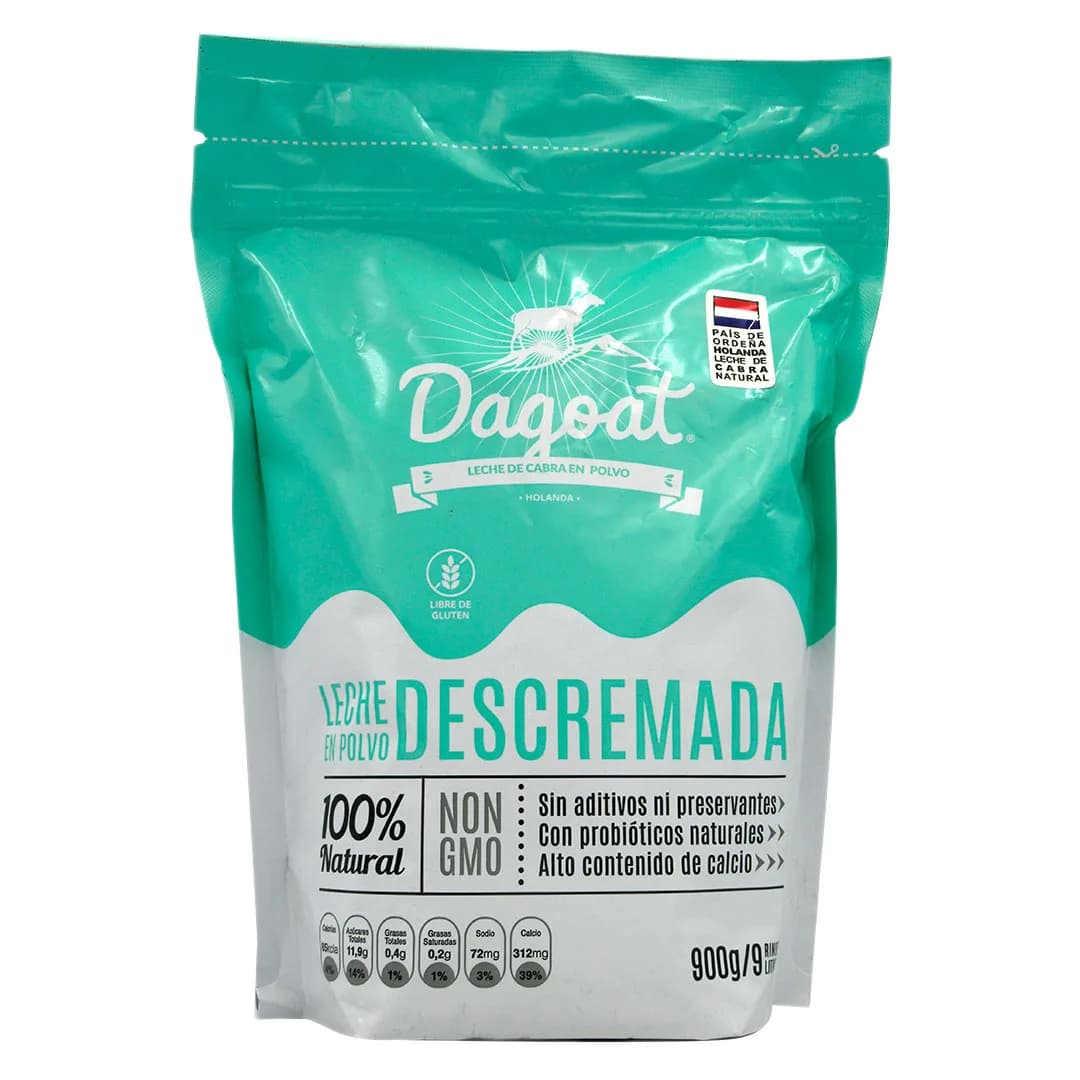 Leche de Cabra en Polvo Descremada 900 gr