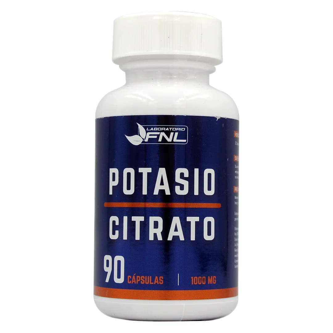 Potasio Citrato 1000 mg 90 cápsulas