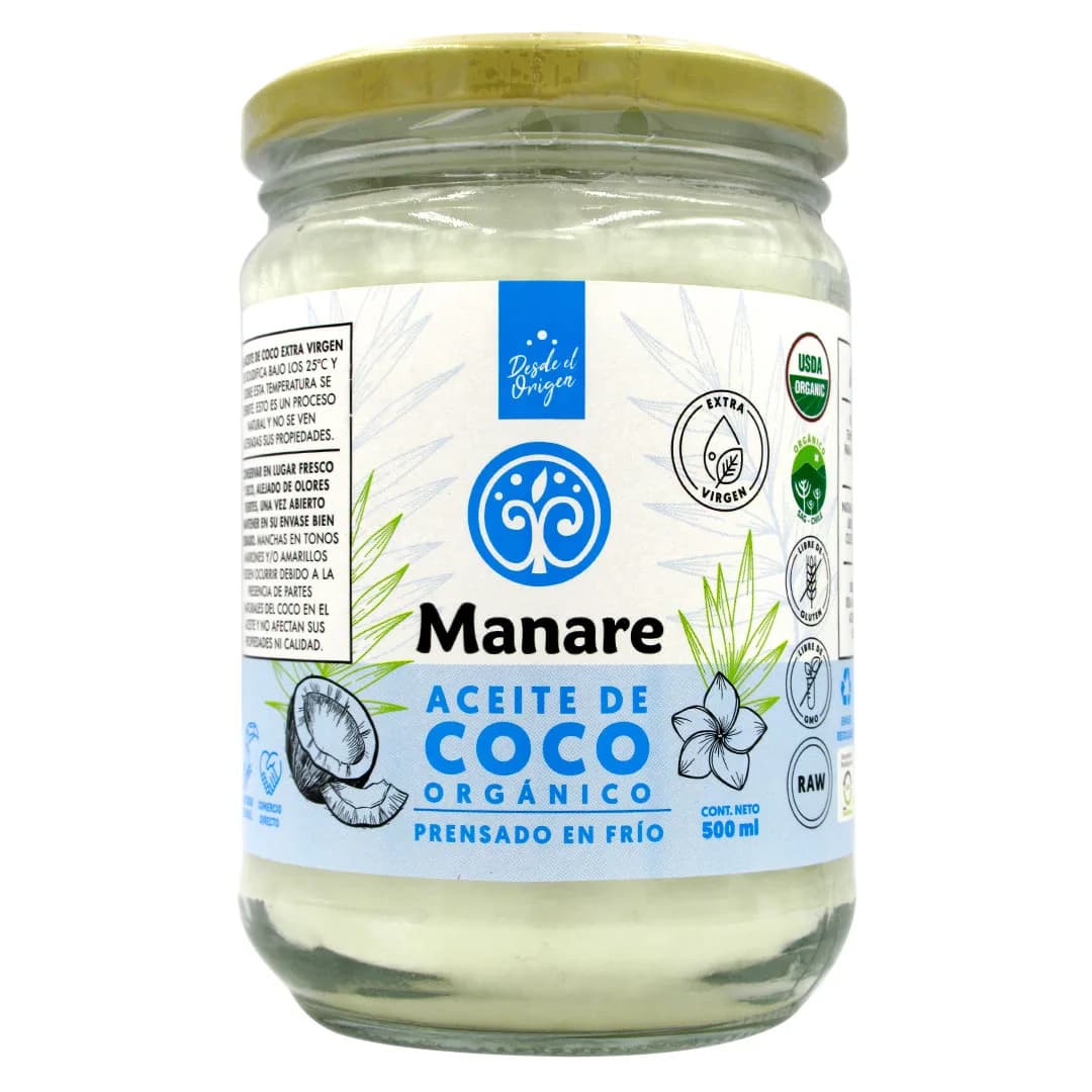 Aceite de Coco Orgánico 500 ml