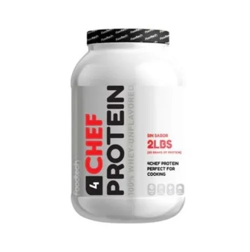 4Chef 100 % Whey Protein sin sabor 2 Lb