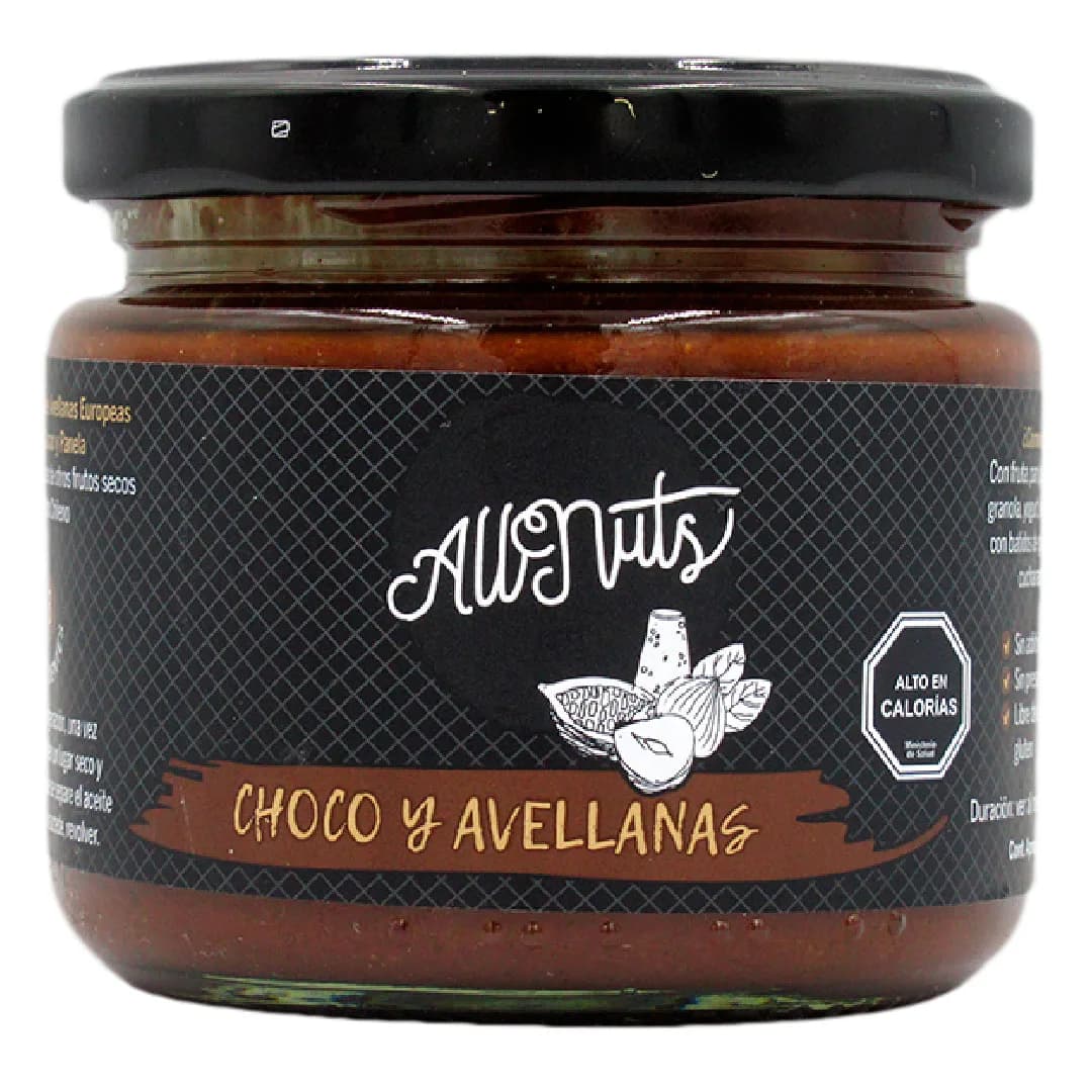 Mantequilla de Avellanas y Chocolate 200 grs