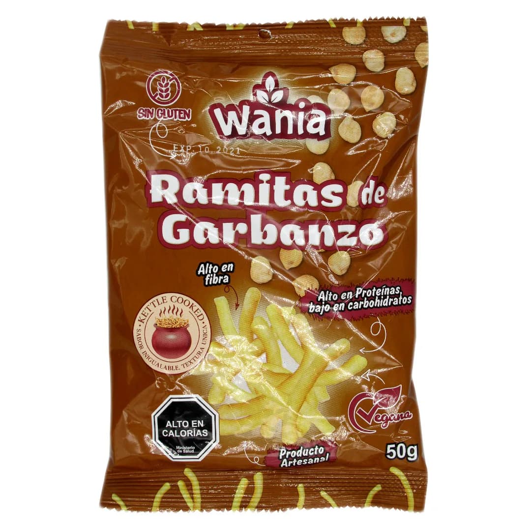 Ramitas de Garbanzo Sin Gluten 50 Grs