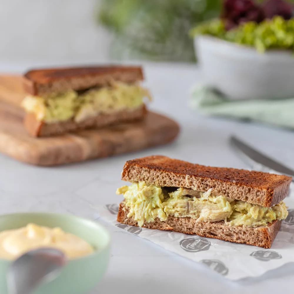 Sandwich de Miga Ave Palta Keto