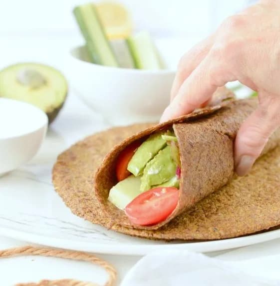 Tortillas Original Keto Proteica Veganas, Sin Azúcar Añadida, 6 unidades de 50 g, 300 g