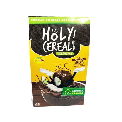 Cereal de Maíz Garbanzo Centeno y Cacao 350 gr