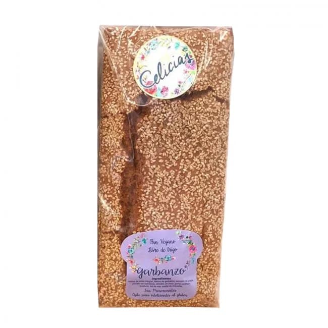 Pan de Garbanzos Rebanado Sin Gluten 600 gr
