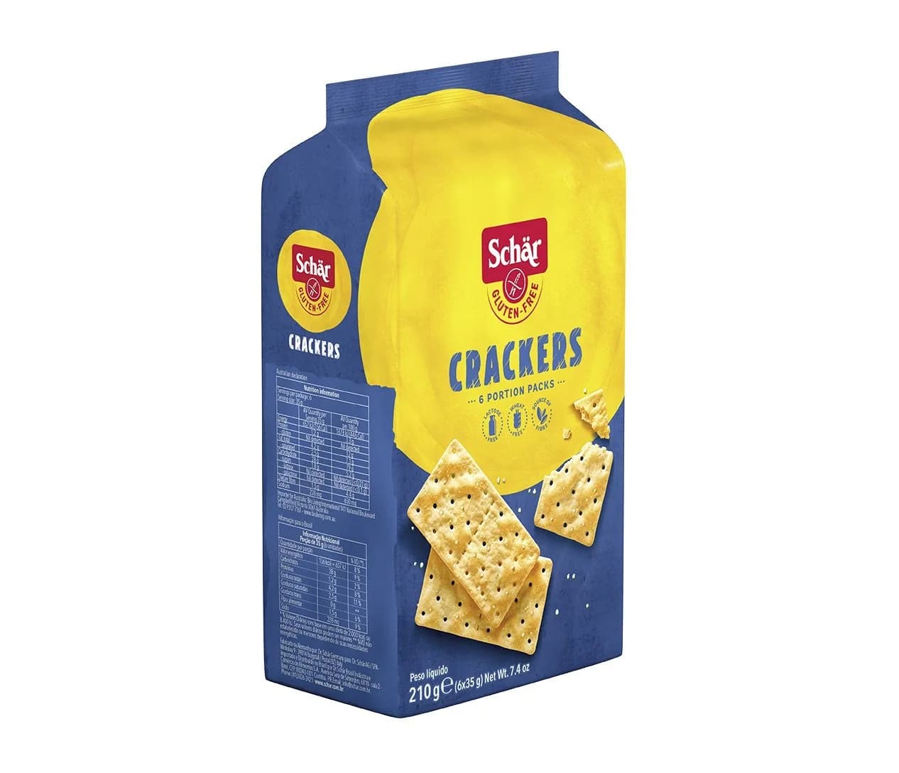 Galleta Crackers Sin Gluten Sin Lacteos 210 grs