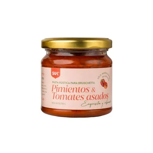 Pasta de Pimientos y Tomates Asados 200 grs