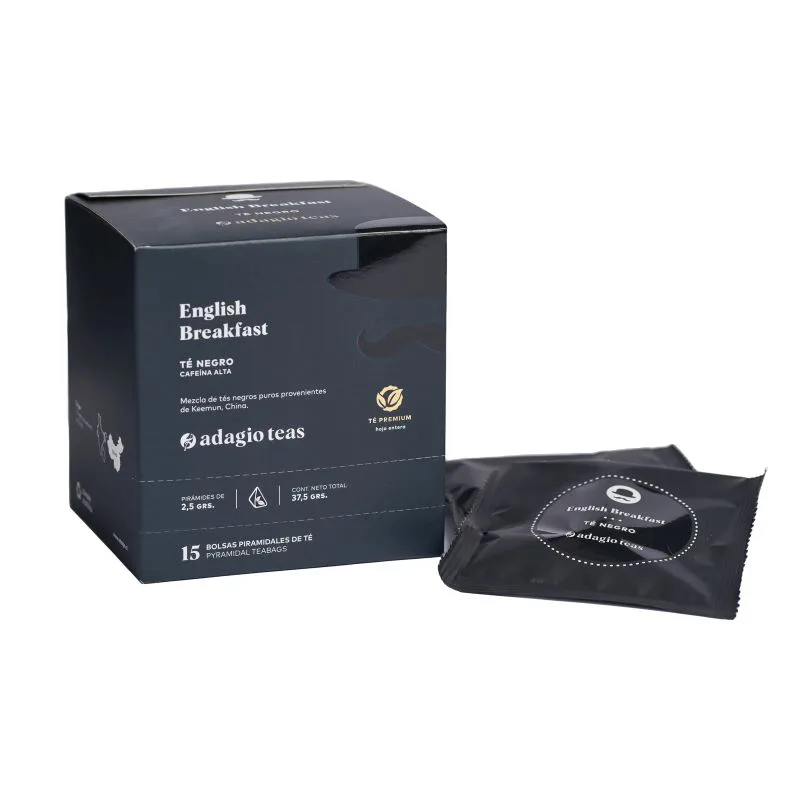 English Breakfast. Caja de 15 Unidades.