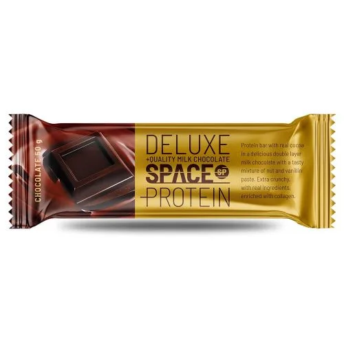 Barra de Proteína Deluxe Sabor Chocolate 50 grs