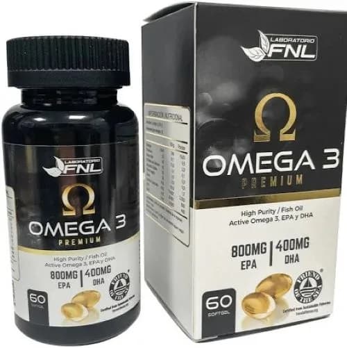 Omega 3 Premium 800mgEPA 400mgDHA 60 Cap