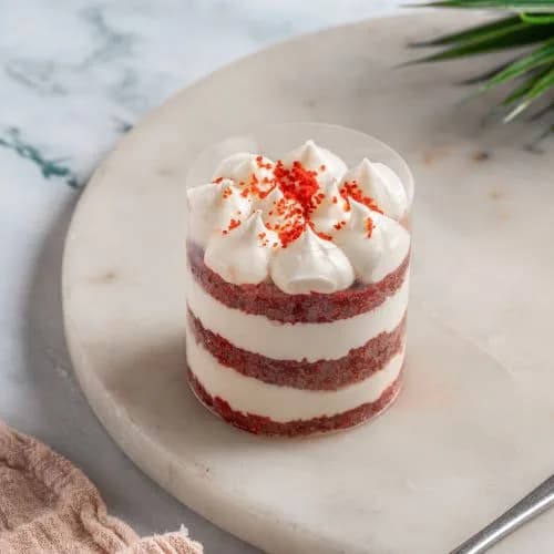 Torta Red Velvet Individual Keto, Sin Azúcar Añadida, 165 g
