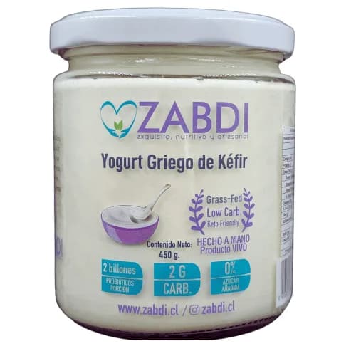 Yogurt griego de kefir 450 gr