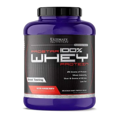 Prostar 100 % Whey Protein Strawberry 2Lb (907g)