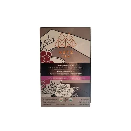 Té De Frutas Orgánico Sabor Berry 25 Sobres 80 gr