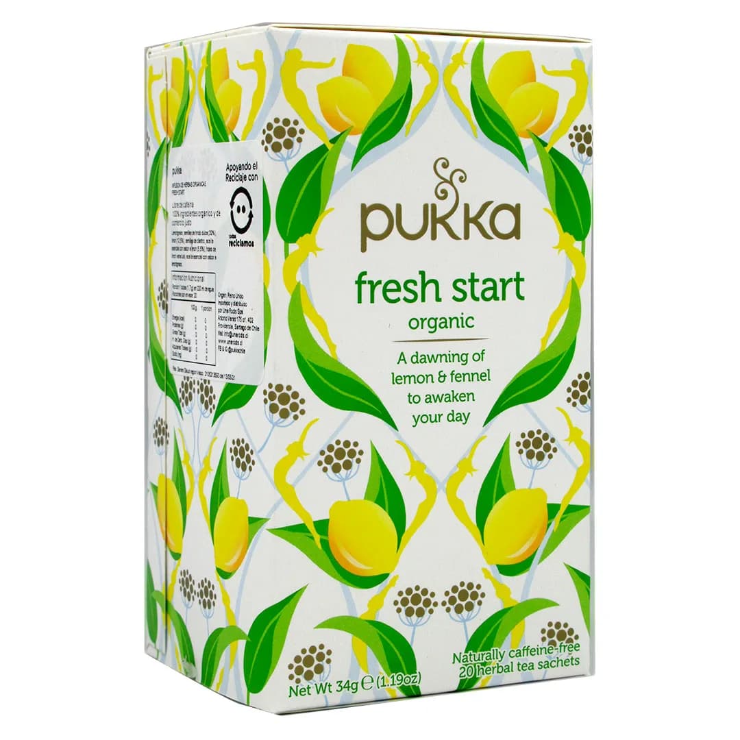Mix de Infusión Fresh Start Libre de cafeína 20 bolsas