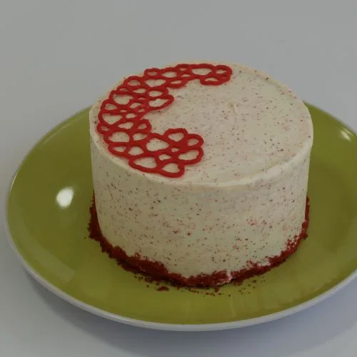 Torta Red Velvet Keto