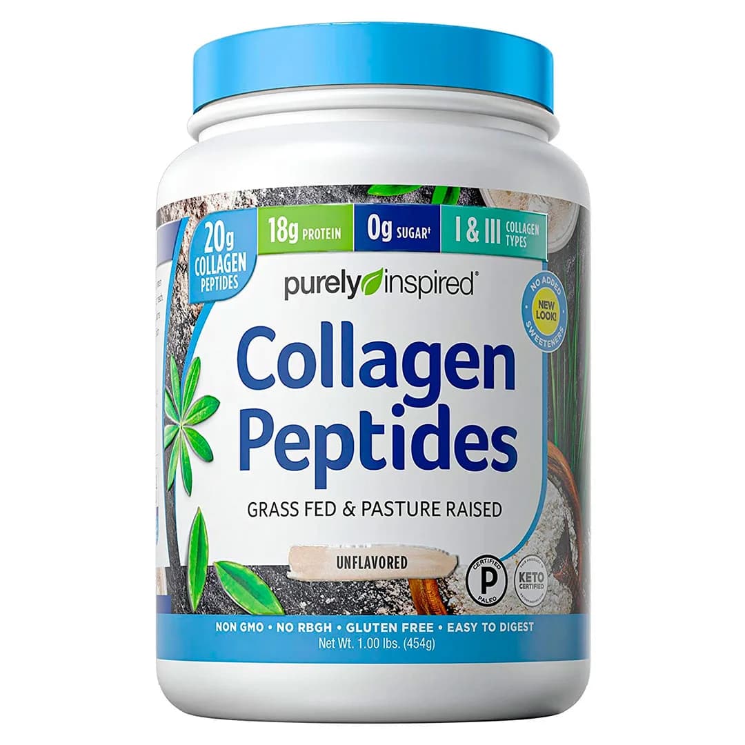 Colágeno en Polvo Collagen Peptides Sin Gluten Keto 454Grs