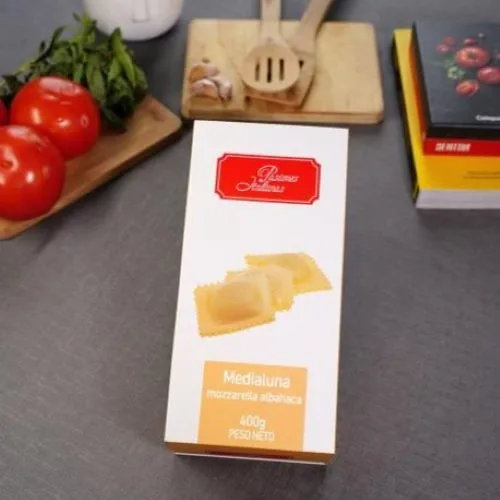 Medialuna Mozzarella Albahaca Congelado 400 grs