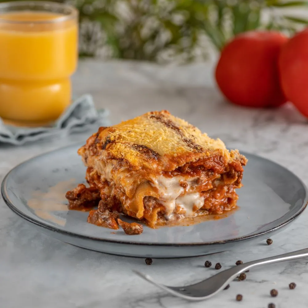 Lasaña Bolognesa Vegana Individual