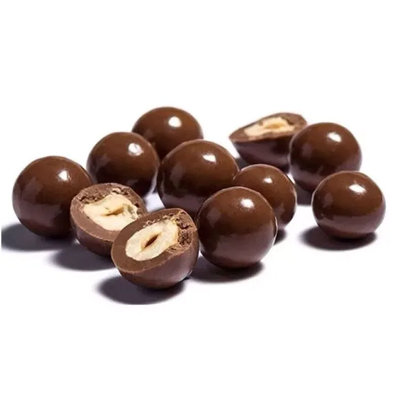 Avellanas Bañadas en Chocolate, Keto, sin Azúcar Añadida, 250 g
