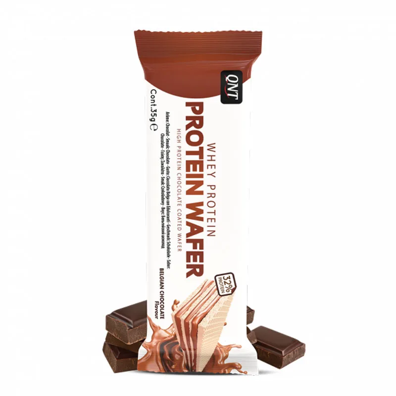 Barra de Proteínas Wafer Bar Sabor Chocolate Belga 35g