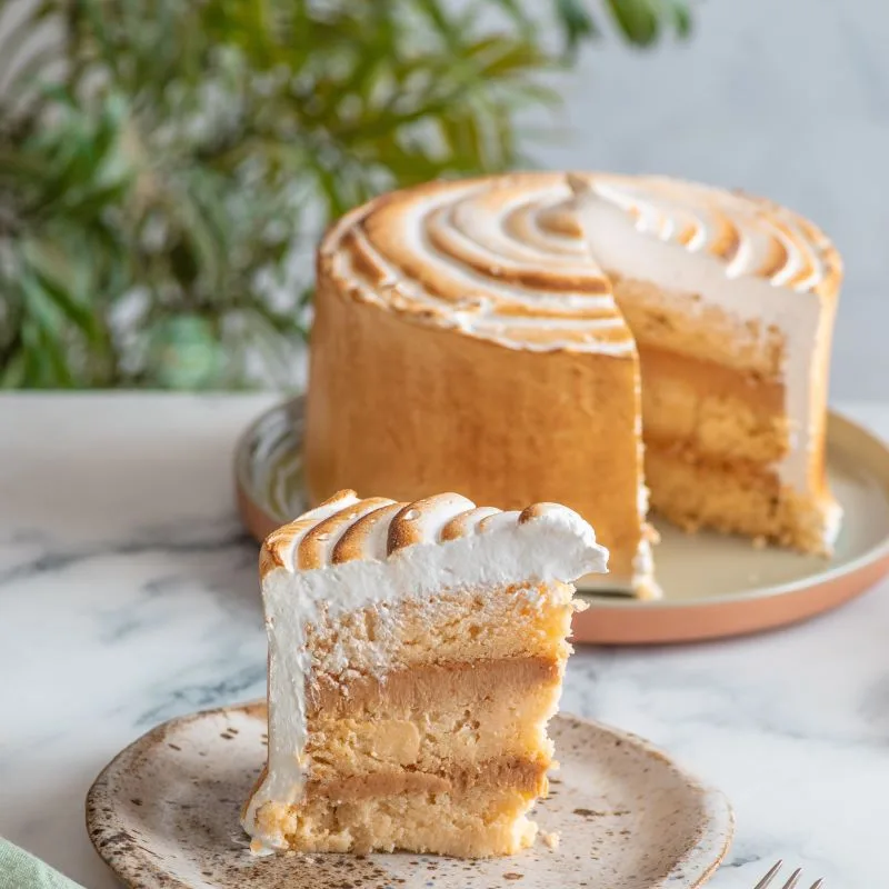 Torta Tres Leches, sin Azúcar, Keto, 20 cm diámetro