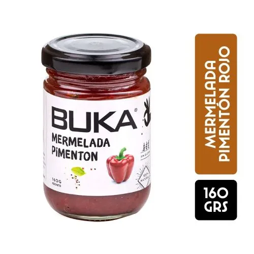 Mermelada Natural de Pimentón Sin Gluten 160 gr Sin Gluten
