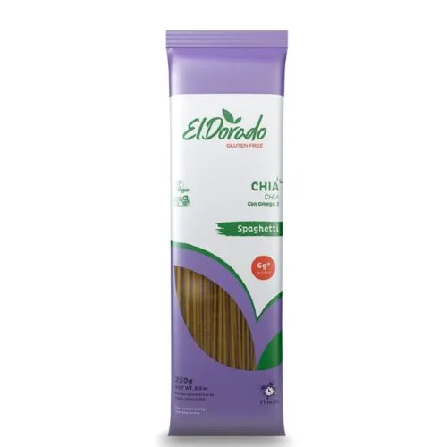 Pasta de Chía Sin gluten Vegana Spaguetti 250 Gr