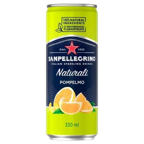Agua Gasificada con jugo de Toronja concentrado 330 ml