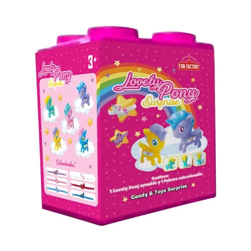 Dulce y Juguete Lovely Pony Surprise sin Azúcar 5 gr