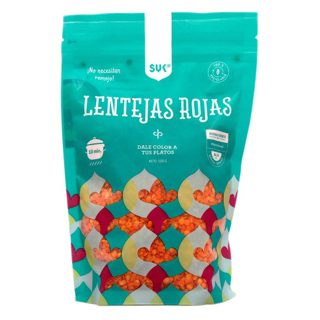 Lentejas Rojas 500 grs