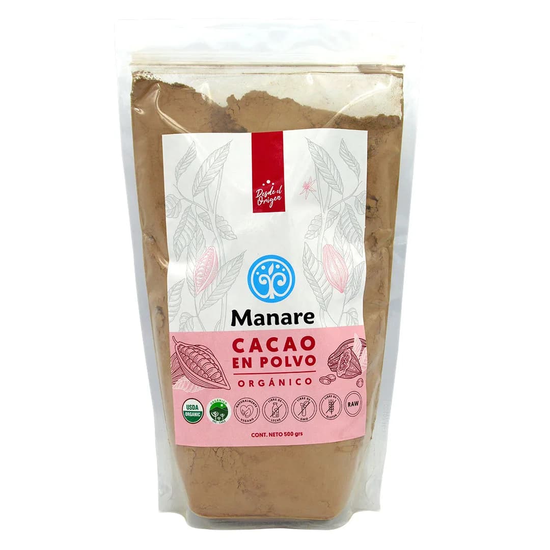 Cacao en Polvo Orgánico 500 grs