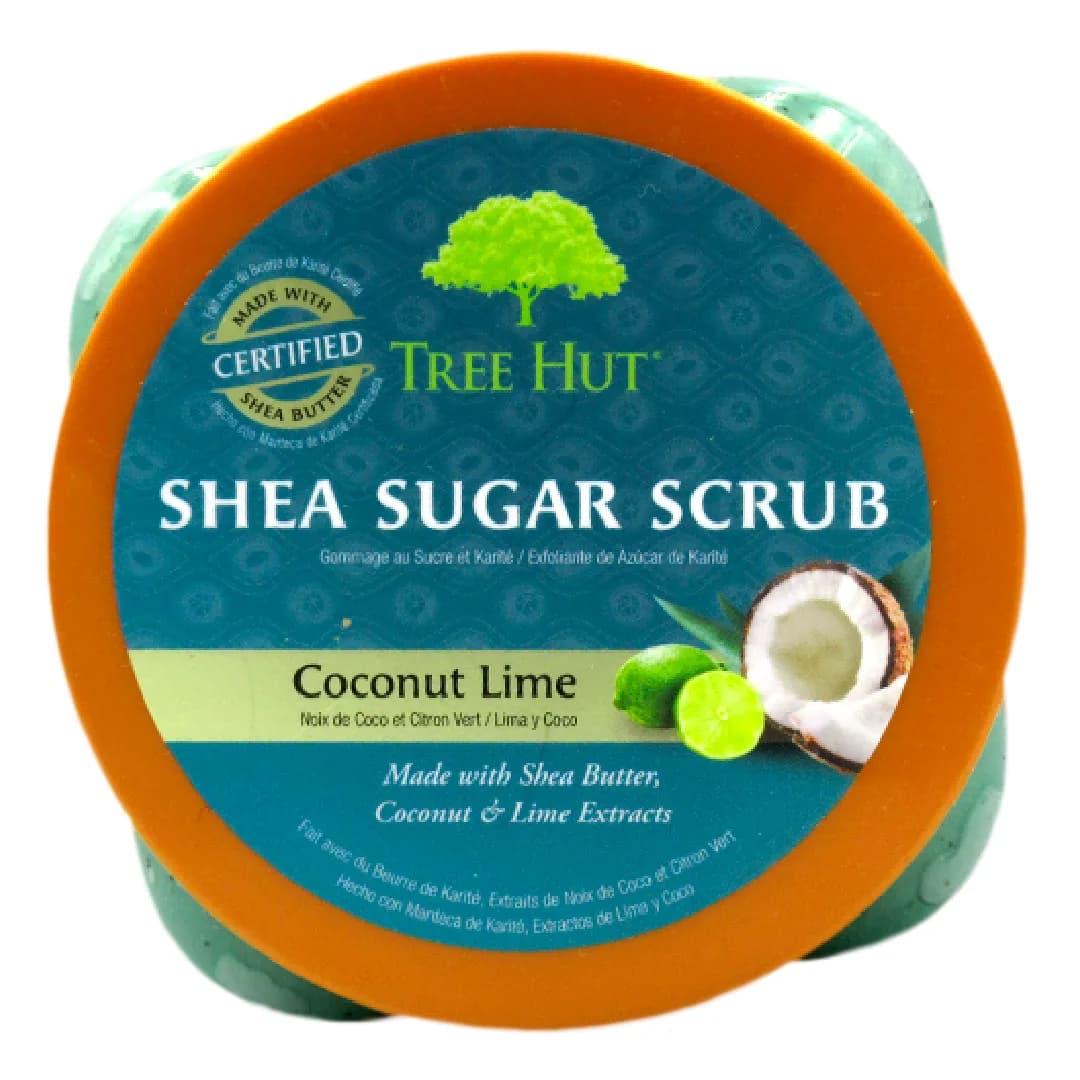 Exfoliante de Azúcar de Karité Lima y Coco 510 grs