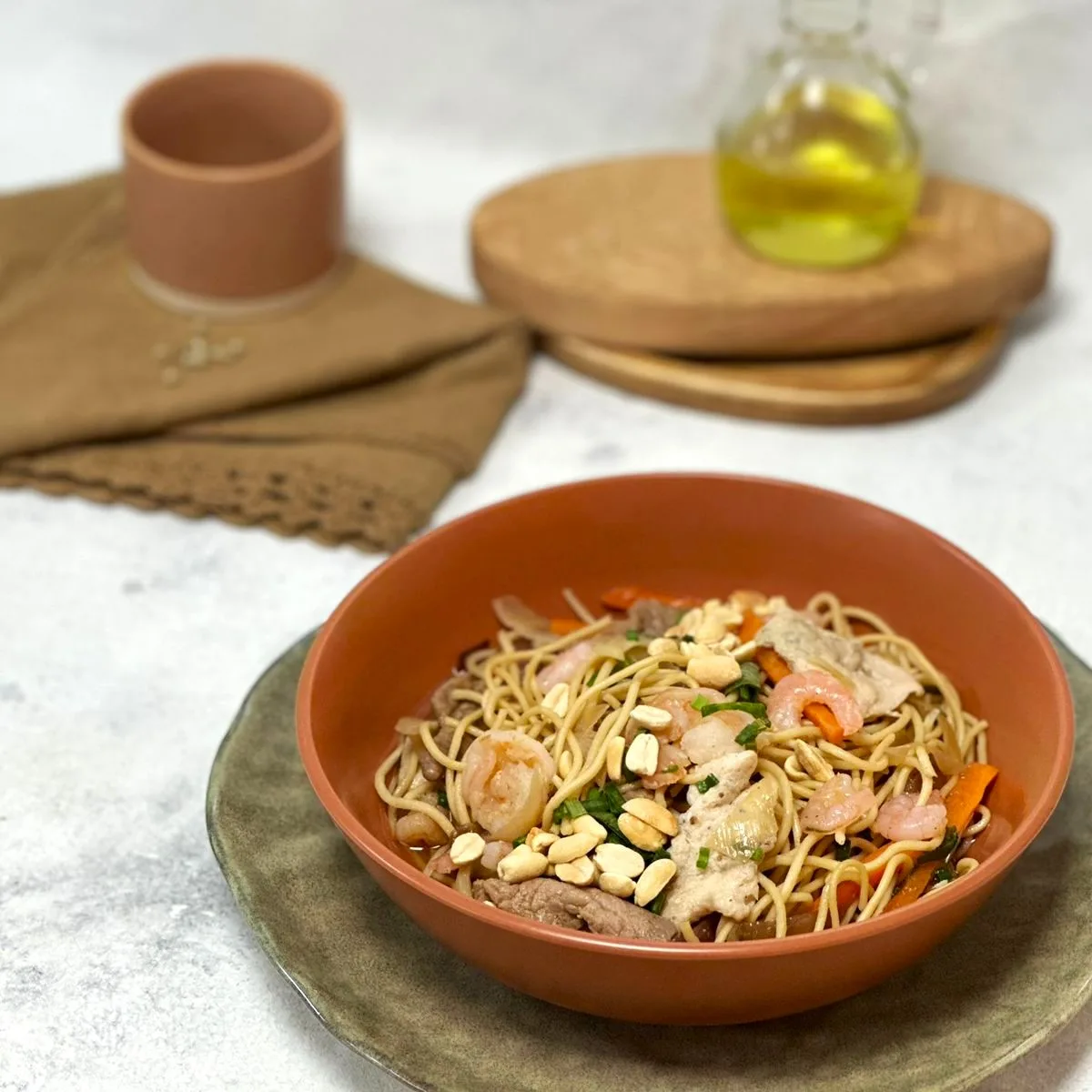 Fideos Orientales Mar y Tierra, Marca