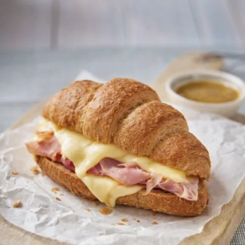 Croissant Jamón de Pavo y Queso, 180 g