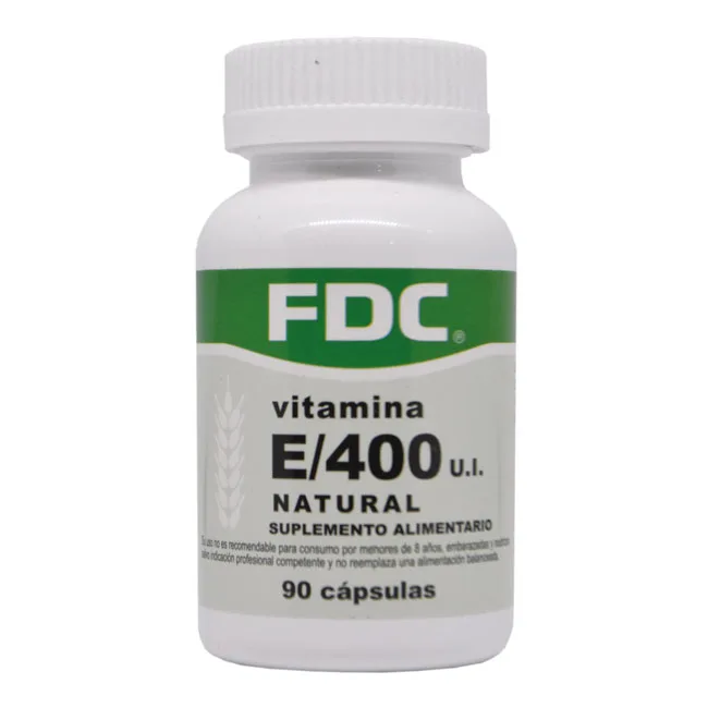 Vitamina E 400 U.I. 90 cápsulas