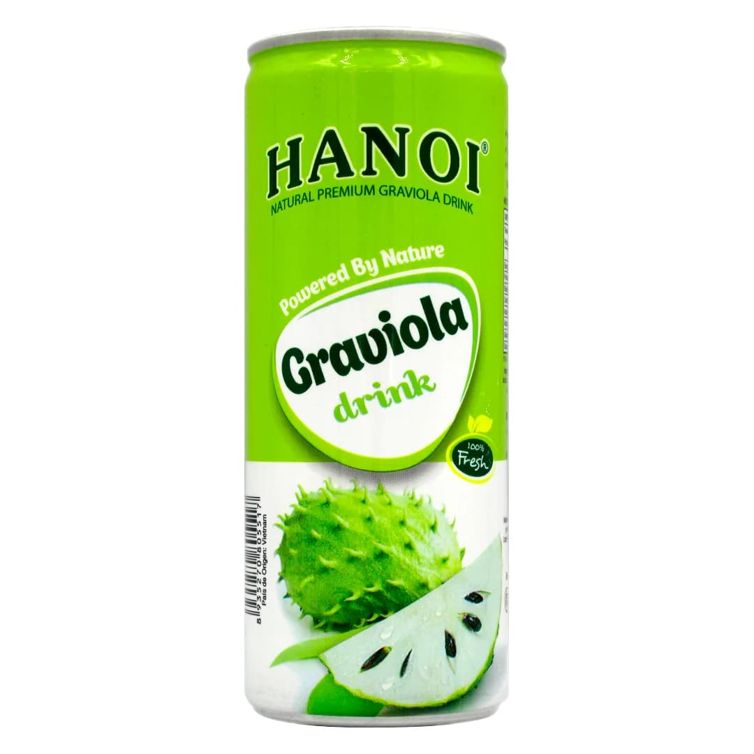 Jugo de Graviola, Sin Azúcar, Sin Gluten, Vegano, 250 ml