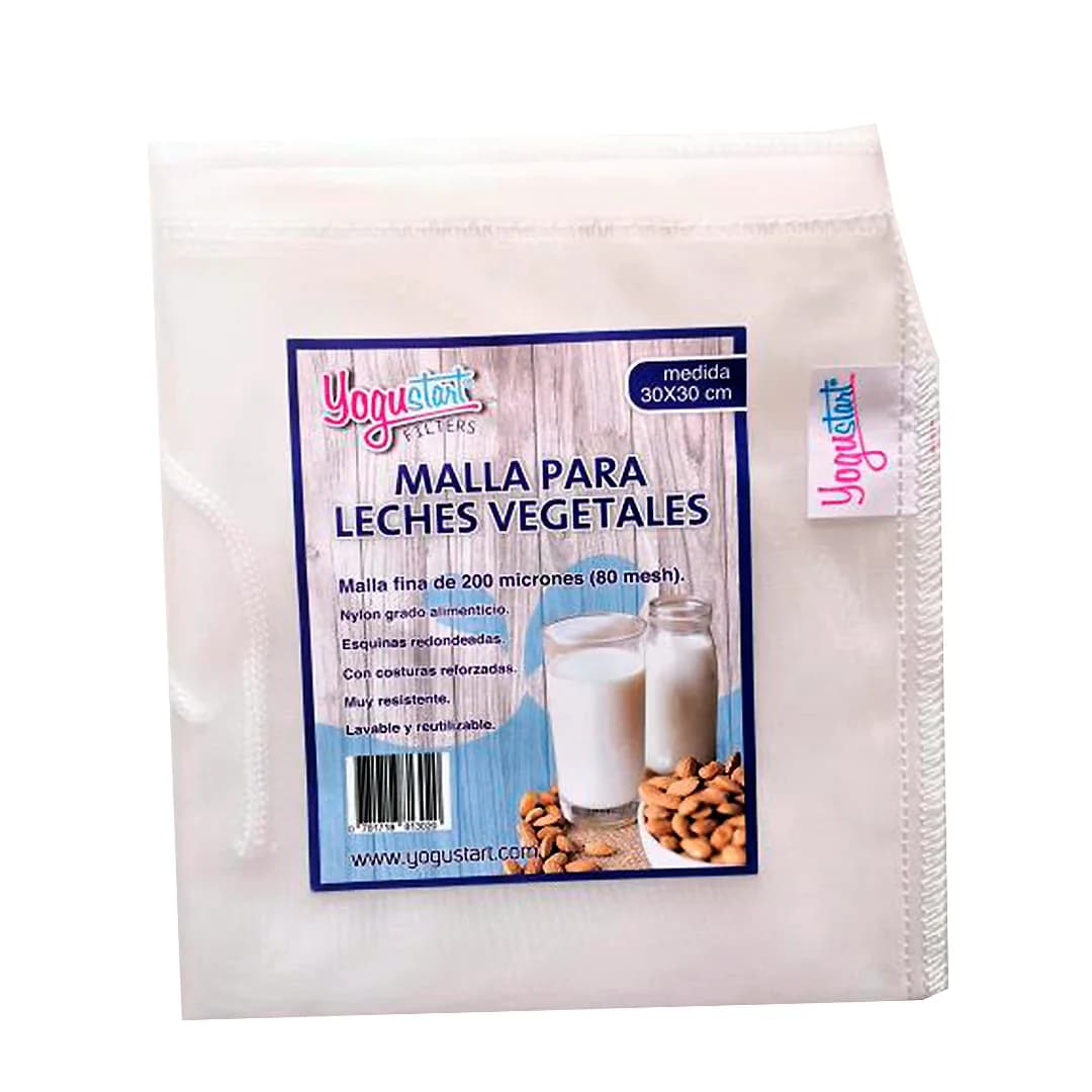 Malla filtro para leches vegetales 30X30 cm