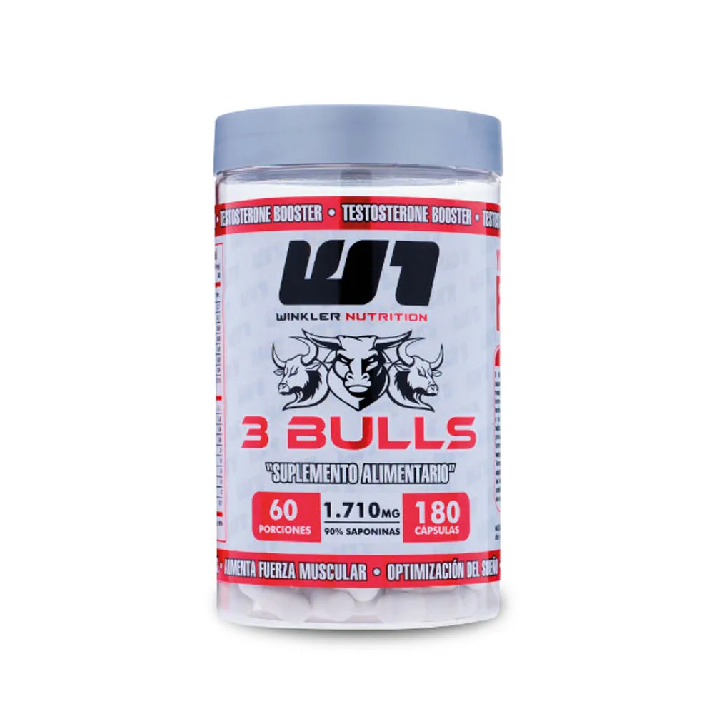 3 Bulls 180 capsulas