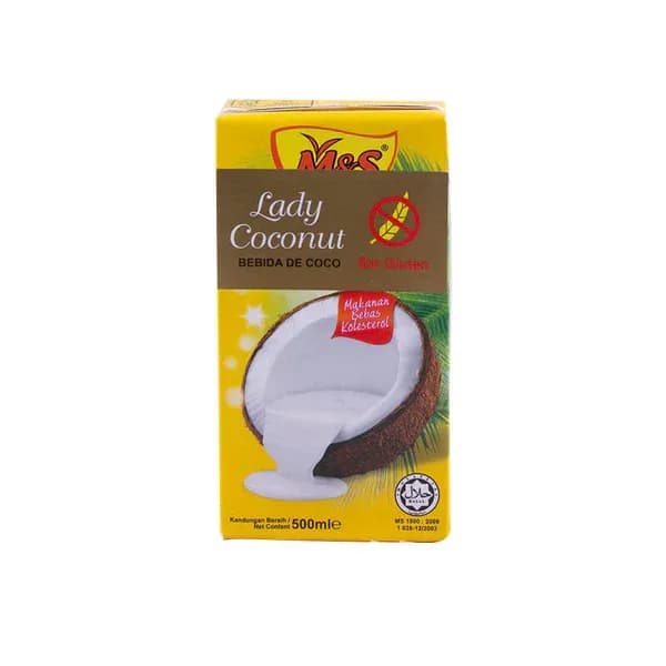 Bebida de Coco 100% Puro Sin Gluten 500 grs
