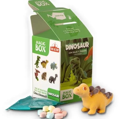 Dulce y Juguete Dinosaur sin Azúcar 5 gr
