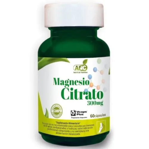 Magnesio Citrato 300 mg 60 Capsulas blandas