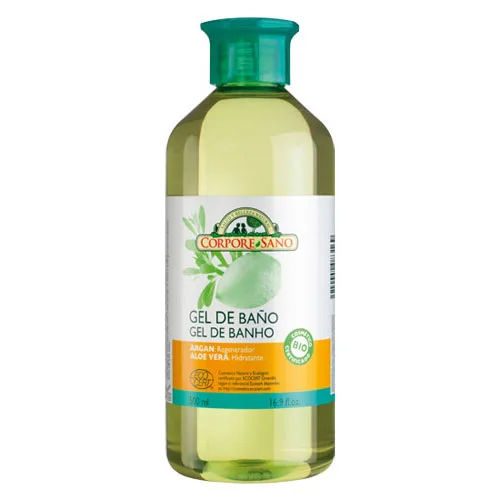 Gel de Ducha Regenerador e Hidratante de Argan y Aloe Vera 500 ml