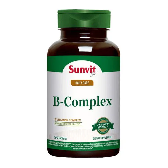 Vitamina B Complex 100 tabletas
